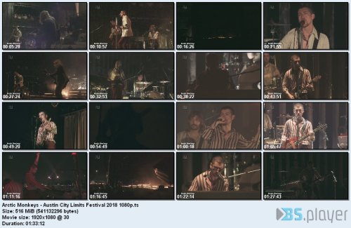 Arctic Monkeys - Austin City Limits Festival (2018) HD 1080p