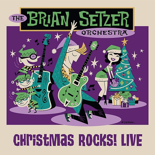 The Brian Setzer Orchestra - Christmas Rocks!  (2018) BD