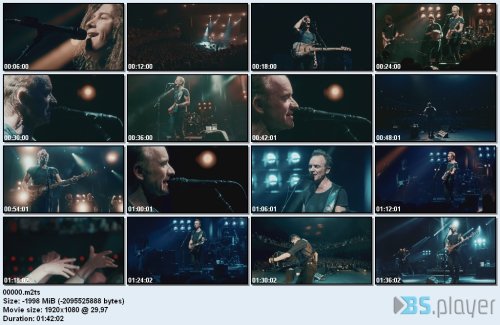 Sting - Live At The Olympia Paris (2017) Blu-Ray 1080i
