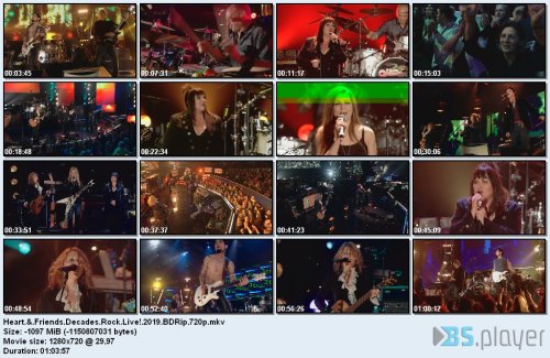heartfriendsdecadesrocklive2019bdrip - Heart & Friends - Decades Rock Live! (2019) BDRip 720p