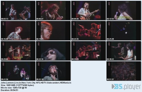 John Lennon - Live In New York 1972 (2018) HDTV