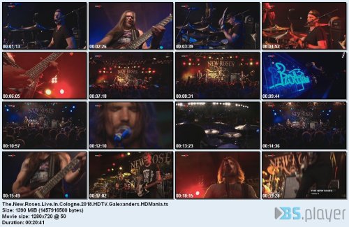 The New Roses - Live In Cologne (2018) HDTV