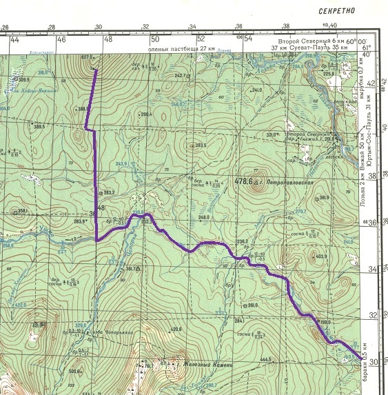 Река ауспия карта